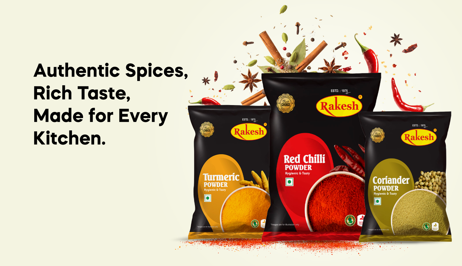 Authentic Spices – Rakesh Masala