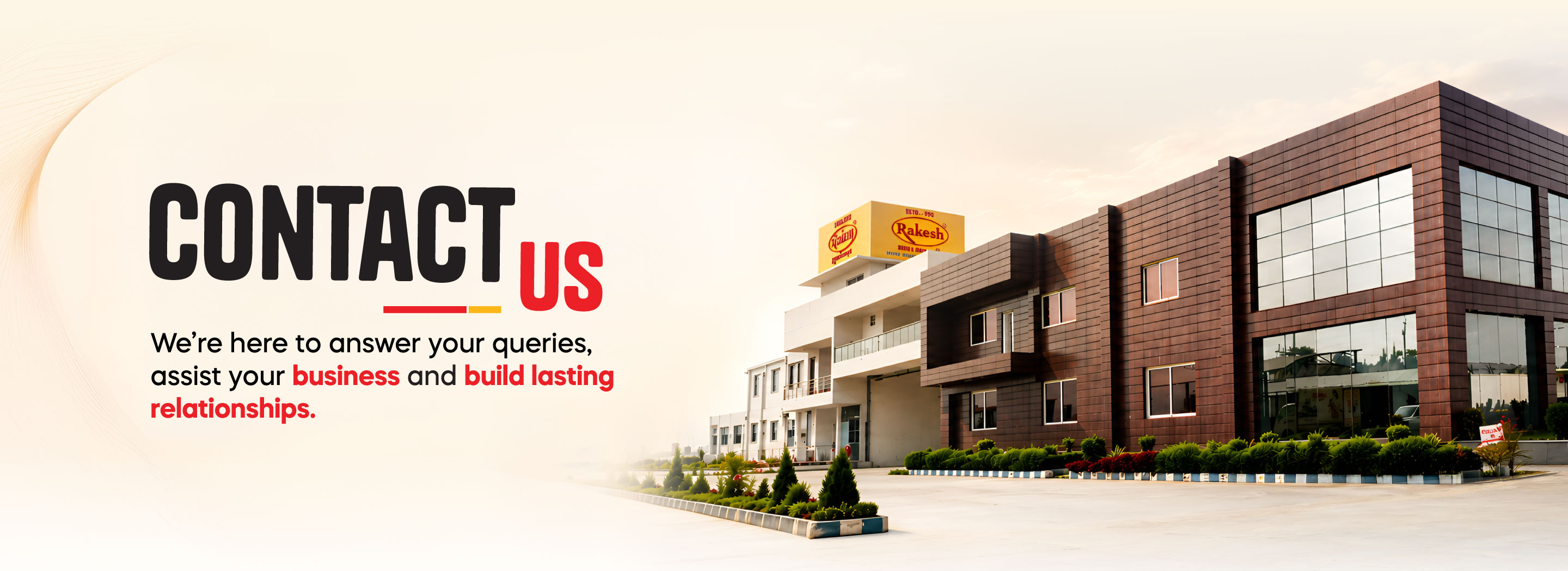 Contact Us banner